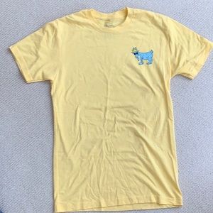 GOAT USA Yellow Tee